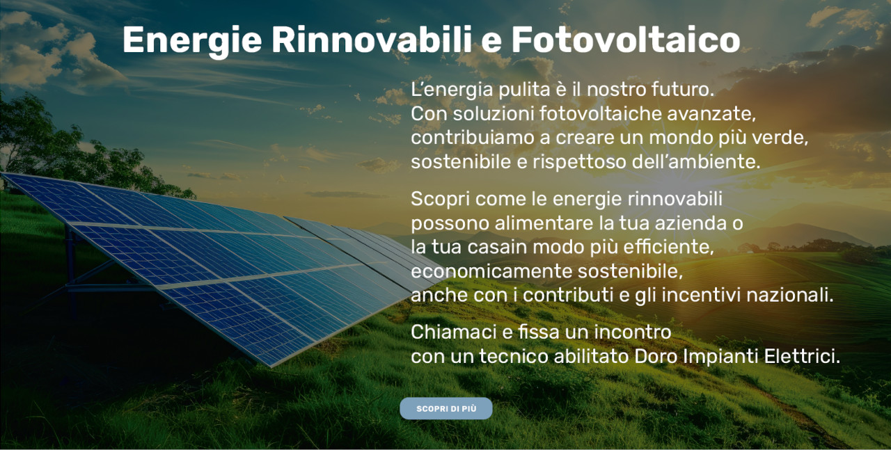 [Doro Impianti Elettrici - Fotovoltaico]
